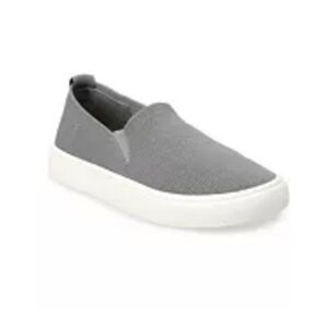 Gray Slip-On Boys Shoes New NWT Sonoma Grey Slip On